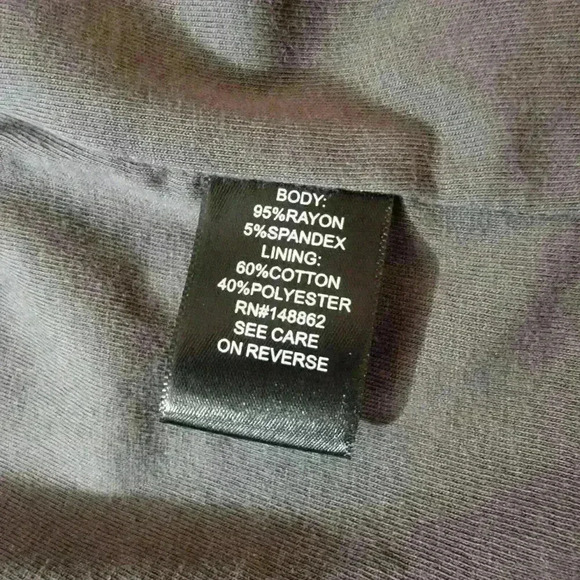 Torrid Blazer Womens 3X Gray Jersey Knit Open Front Tab Sleeve Pockets Career - Picture 9 of 13